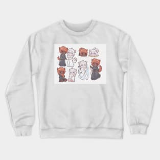 FFXIV Temieri Themis Elidibus Erichthonios Ericthemis Cats Crewneck Sweatshirt